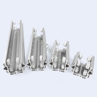 鋁擠管專用導軌-100mm長