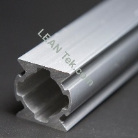 鋁擠方管(平行雙邊)