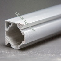 鋁擠方管(垂直雙邊)