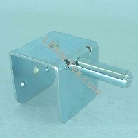 中型-滾筒軸座（單邊）鍍鋅 含自攻螺絲*1